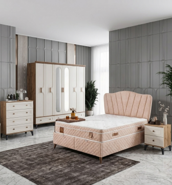 Loren Yatak Odası / Komple MDF / Aytaşı