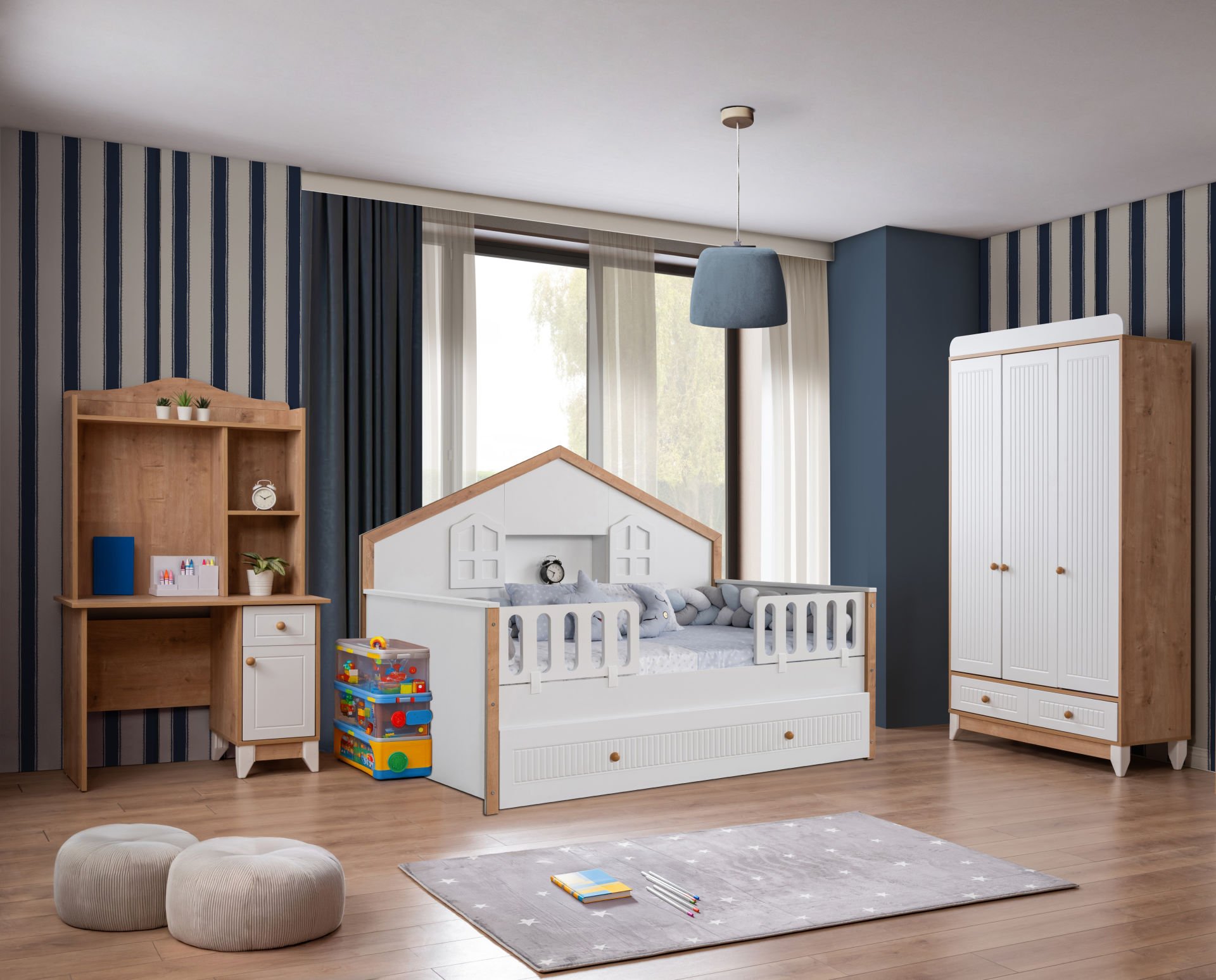 Paris Meşe Montessori Çocuk Odası