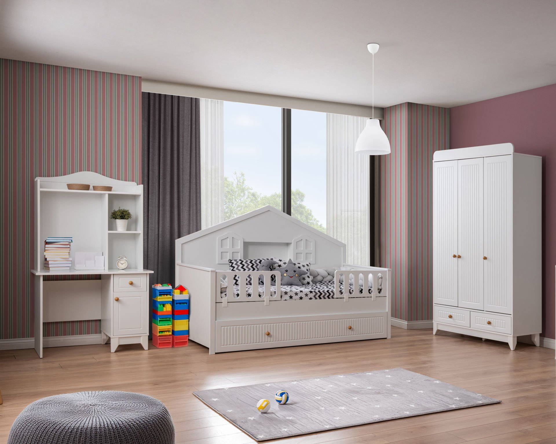 Paris Beyaz Montessori Çocuk Odası