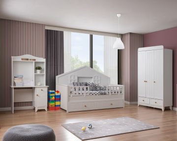 Paris Beyaz Montessori Çocuk Odası