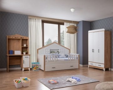 Panjur Meşe Montessori Çocuk Odası