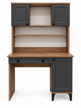 Karin Genç Odası / Çocuk Odası / Komple MDF / Antrasit