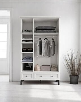 Karin Genç Odası / Çocuk Odası / Komple MDF / Beyaz