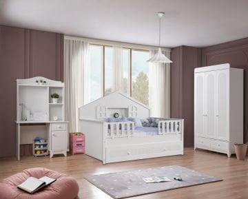 Mira Beyaz Montessori Çocuk Odası