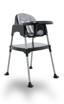 Miracool Prime 4in1 Mama Sandalyesi / Çalışma Masalı / Pedli / Siyah