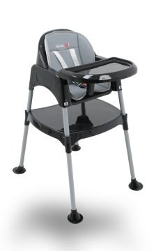 Miracool Prime 4in1 Mama Sandalyesi / Çalışma Masalı / Pedli / Siyah