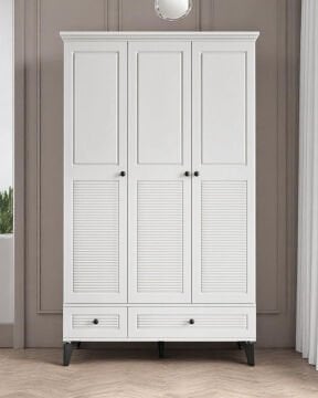 Panjur Genç Odası / Çocuk Odası / Komple MDF / Beyaz