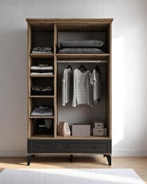 Silva Genç Odası / Çocuk Odası / Komple MDF / Antrasit