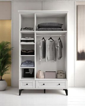 Silva Genç Odası / Çocuk Odası / Komple MDF / Beyaz