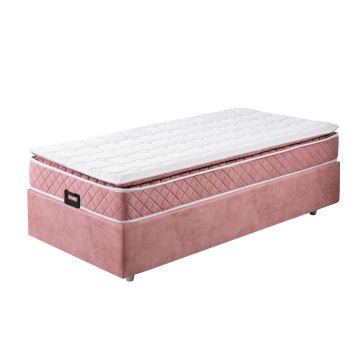 Vita Baza Başlık Yatak Seti - Tek Kişilik 90x200 - Antrasit