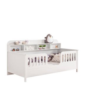 Etap Kitaplıklık Montessori Karyola / Bambo Yaylı Yatak Dahil
