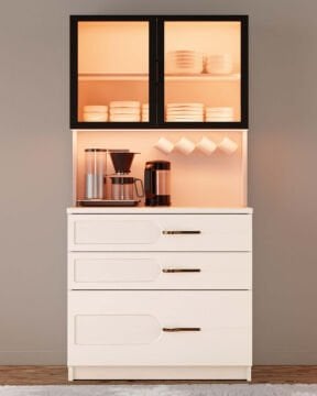Açelya Kahve Köşesi / Komple MDF / Led Işıklı