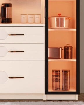 Açelya Kahve Köşesi / Komple MDF / Led Işıklı / Large