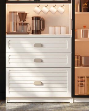 Lavanta Kahve Köşesi / Komple MDF / Led Işıklı / Large
