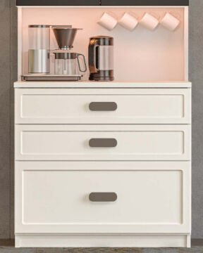 Manolya Kahve Köşesi / Komple MDF / Led Işıklı