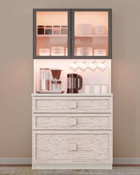 Nilüfer Kahve Köşesi / Komple MDF / Led Işıklı