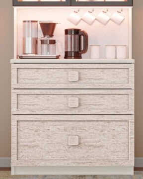 Nilüfer Kahve Köşesi / Komple MDF / Led Işıklı