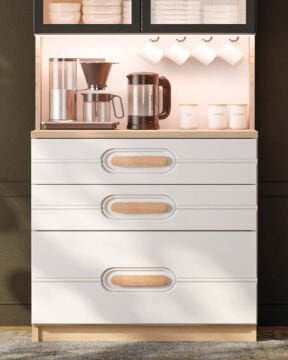 Orkide Kahve Köşesi / Komple MDF / Led Işıklı