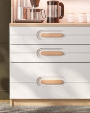 Orkide Kahve Köşesi / Komple MDF / Led Işıklı