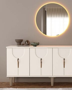 Açelya Konsol / Komple MDF / Çok Amaçlı Dolap / Modern Tasarım