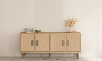 Karanfil Konsol / Komple MDF / Çok Amaçlı Dolap