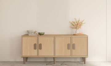 Karanfil Konsol / Komple MDF / Çok Amaçlı Dolap
