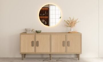 Karanfil Konsol / Komple MDF / Çok Amaçlı Dolap