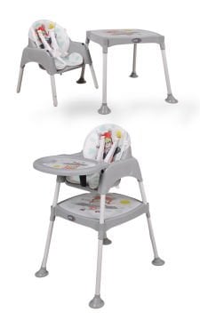 Miracool 3in1 Energy Mama Sandalyesi / Sandalye ve Çalışma Masalı