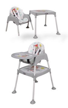 Miracool 3in1 Energy Mama Sandalyesi / Sandalye ve Çalışma Masalı