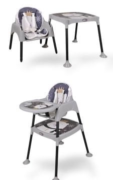 Miracool 3in1 Energy Mama Sandalyesi / Sandalye ve Çalışma Masalı