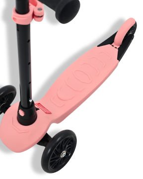 Miracool Twisty 3 Tekerli Scooter / 4 Kademeli Yükseklik pembe