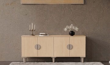 Ladin Konsol / Komple MDF / Çok Amaçlı Dolap