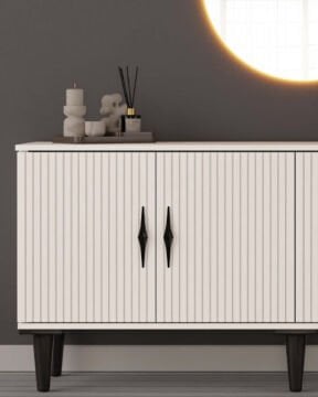 Lale Konsol / Komple MDF / Çok Amaçlı Dolap