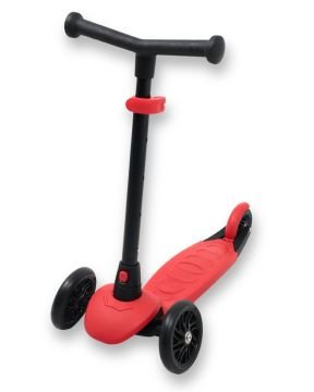 Miracool Twisty 3 Tekerli Scooter / 4 Kademeli Yükseklik kırmızı