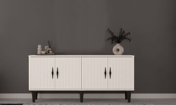 Lale Konsol / Komple MDF / Çok Amaçlı Dolap