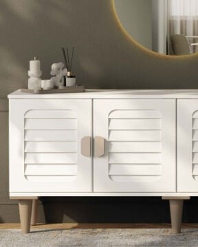 Lavanta Konsol / Komple MDF / Çok Amaçlı Dolap