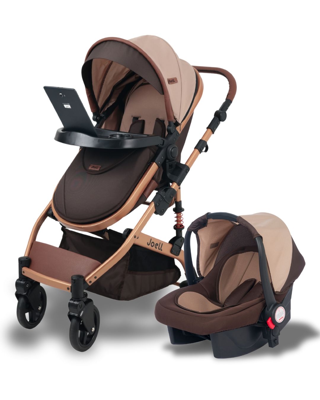 Plus Travel Sistem Bebek Arabası & Puset / Türkiye'de İlk Mama Tablalı Travel Bebek Arabası