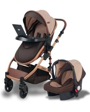 Plus Travel Sistem Bebek Arabası & Puset / Türkiye'de İlk Mama Tablalı Travel Bebek Arabası