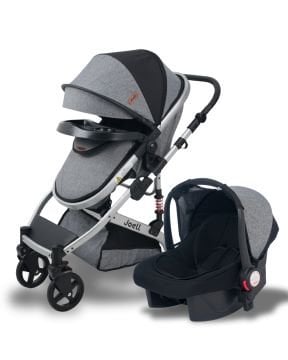Plus Travel Sistem Bebek Arabası & Puset / Türkiye'de İlk Mama Tablalı Travel Bebek Arabası