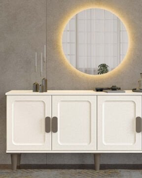 Manolya Konsol / Komple MDF / Çok Amaçlı Dolap