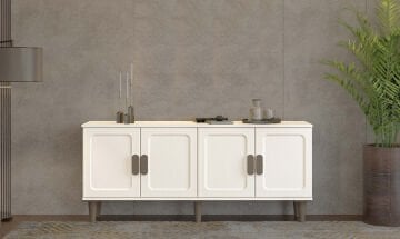 Manolya Konsol / Komple MDF / Çok Amaçlı Dolap