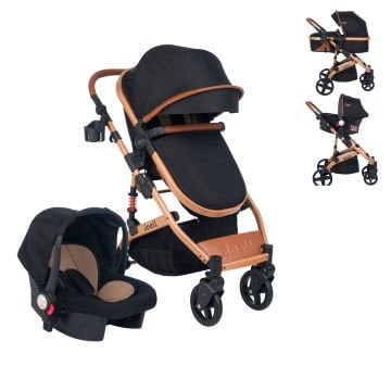 Avantaj Bebek Seti / Joell Truva Bebek Arabası / Puset / Anne Yanı Park Beşik / Bambo Beşik Yatağı