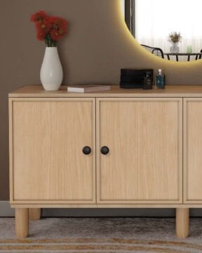 Meşe Konsol / Komple MDF / Çok Amaçlı Dolap