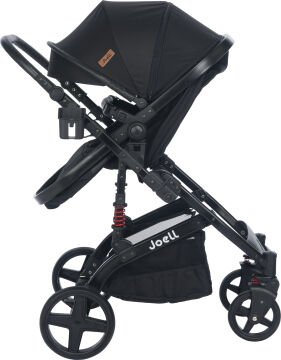 10'lu Bebek Seti / Joell Truva /  Anne Yanı Park Beşik  / Uyku Seti full black