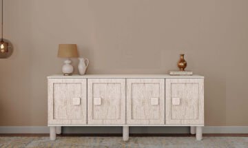 Nilüfer Konsol / Komple MDF / Çok Amaçlı Dolap