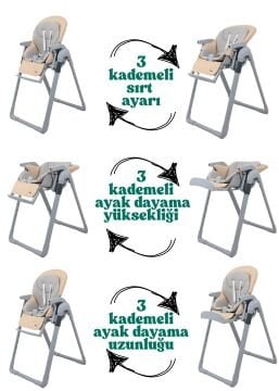 Miracool Mastercook Mama Sandalyesi Bej