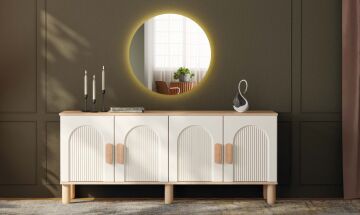 Orkide Konsol / Komple MDF / Çok Amaçlı Dolap
