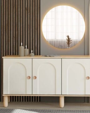 Papatya Konsol / Komple MDF / Çok Amaçlı Dolap