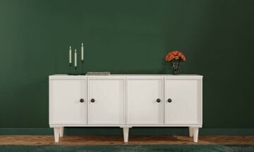 Zambak Konsol / Komple MDF / Çok Amaçlı Dolap