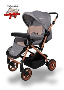 Miracool Olympus Çift Yönlü Bebek Arabası / Yağmurluk Hediye
